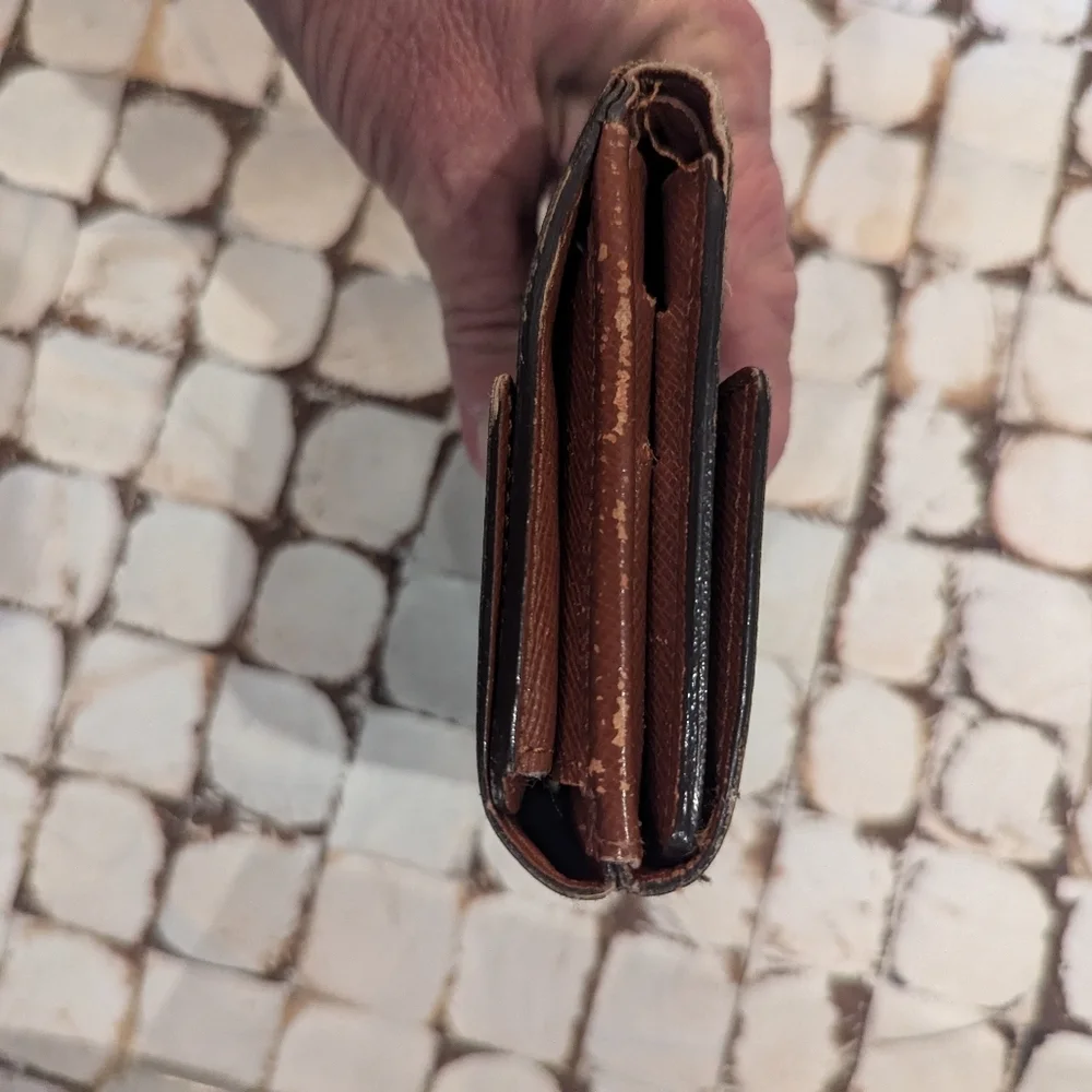 LV Small Brown Monogram wallet